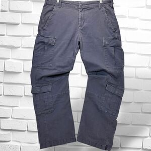No‎ Boundaries Cargo Pants Relaxed Fit Multi-Pocket Utility Workwear Size 36x30